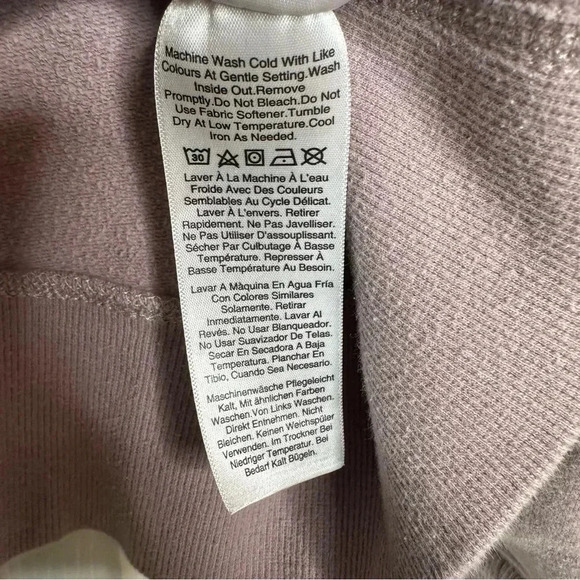 DKNY Sport Sweatshirt Crew Neck Purple Size Medium - Picture 10 of 16